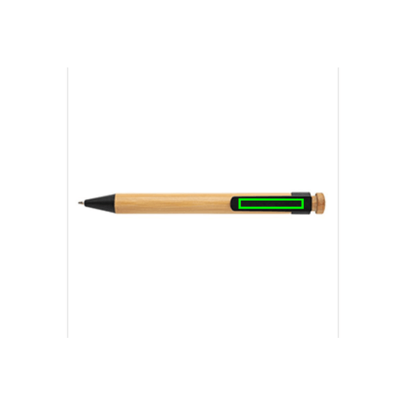 Bambus pen med wheatstraw klip